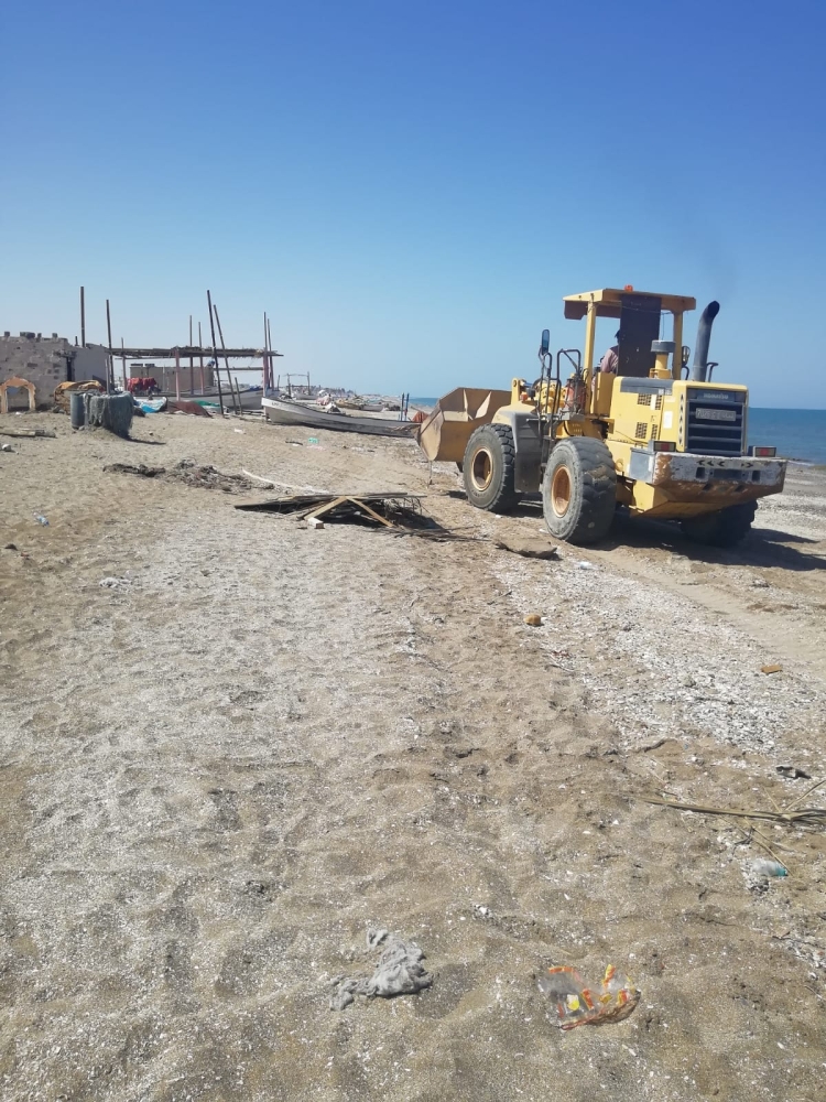 من جهود الجهات المختصة في إعادة تأهيل الشواطئ