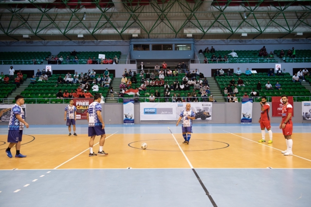 جانب من لقاء افتتاح البطولة