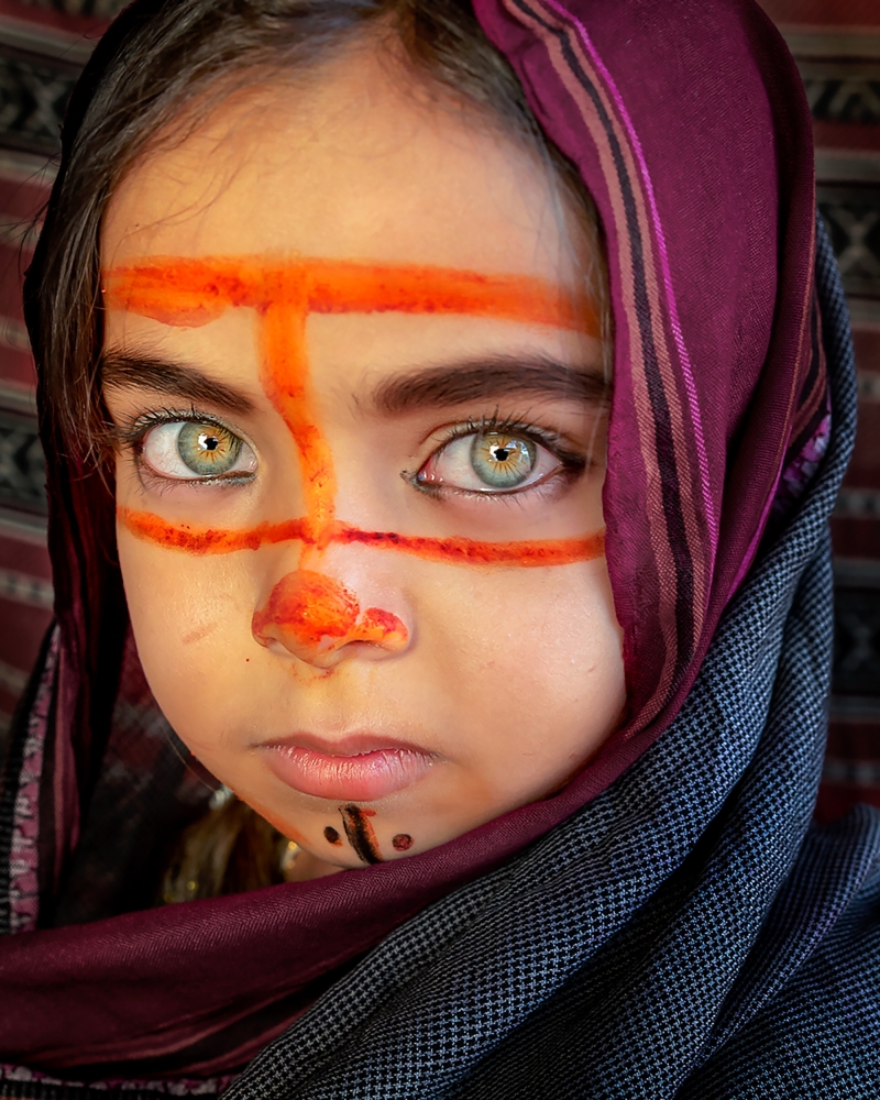 الصورة الفائزة (ذات العيون الخضراء)