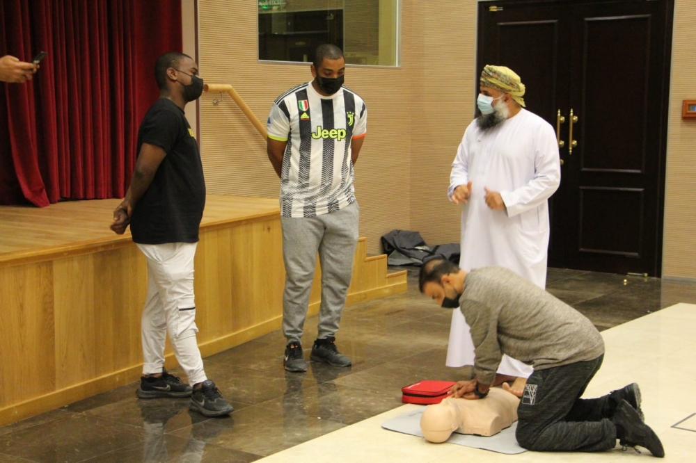 من أعمال الدورة التدريبية 