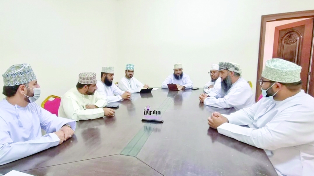 من اجتماع فريق العوابي الخيري