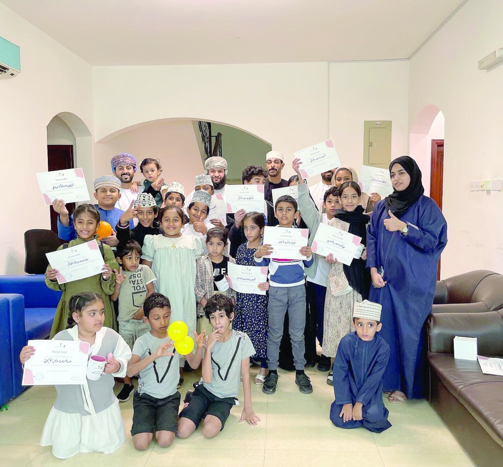 المشاركون في البرنامج الشتوي