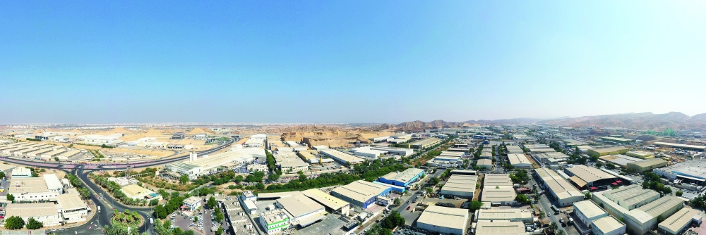 صورة جوية لمدينة الرسيل الصناعية