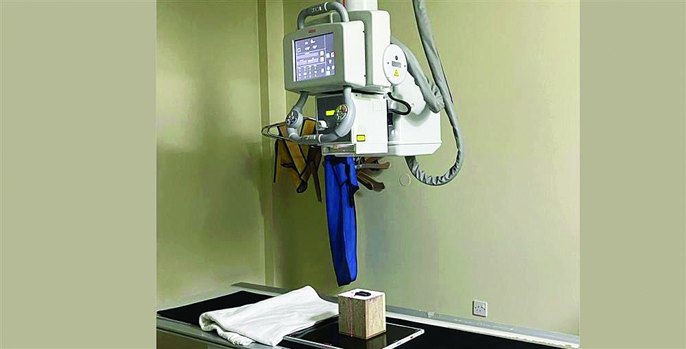 مشروع طلاء يمتص الأشعة السينية