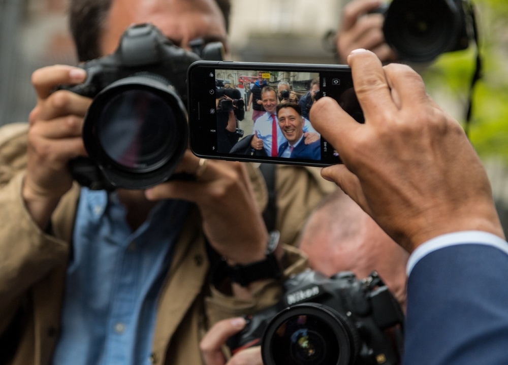 Leave.EU Backer Arron Banks Gives Evidence To The Fake News Select Committee