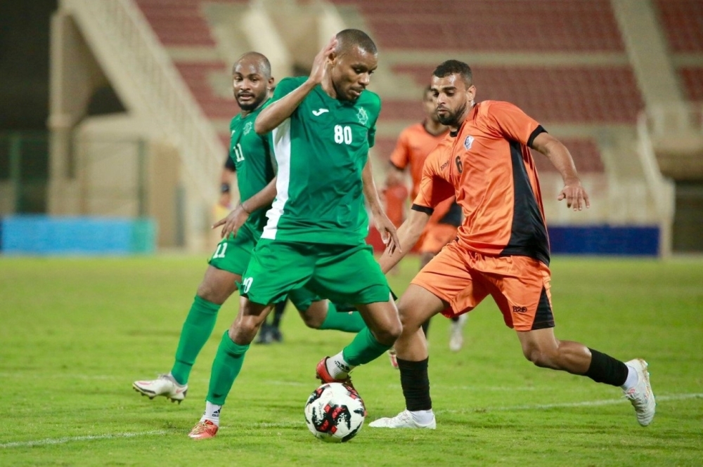 جانب من لقاء الخابورة و العروبة 