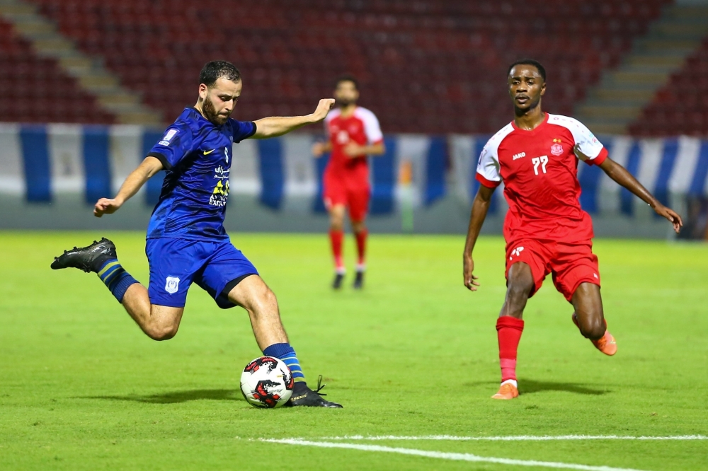 من لقاء النصر وظفار بدوري عمانتل
