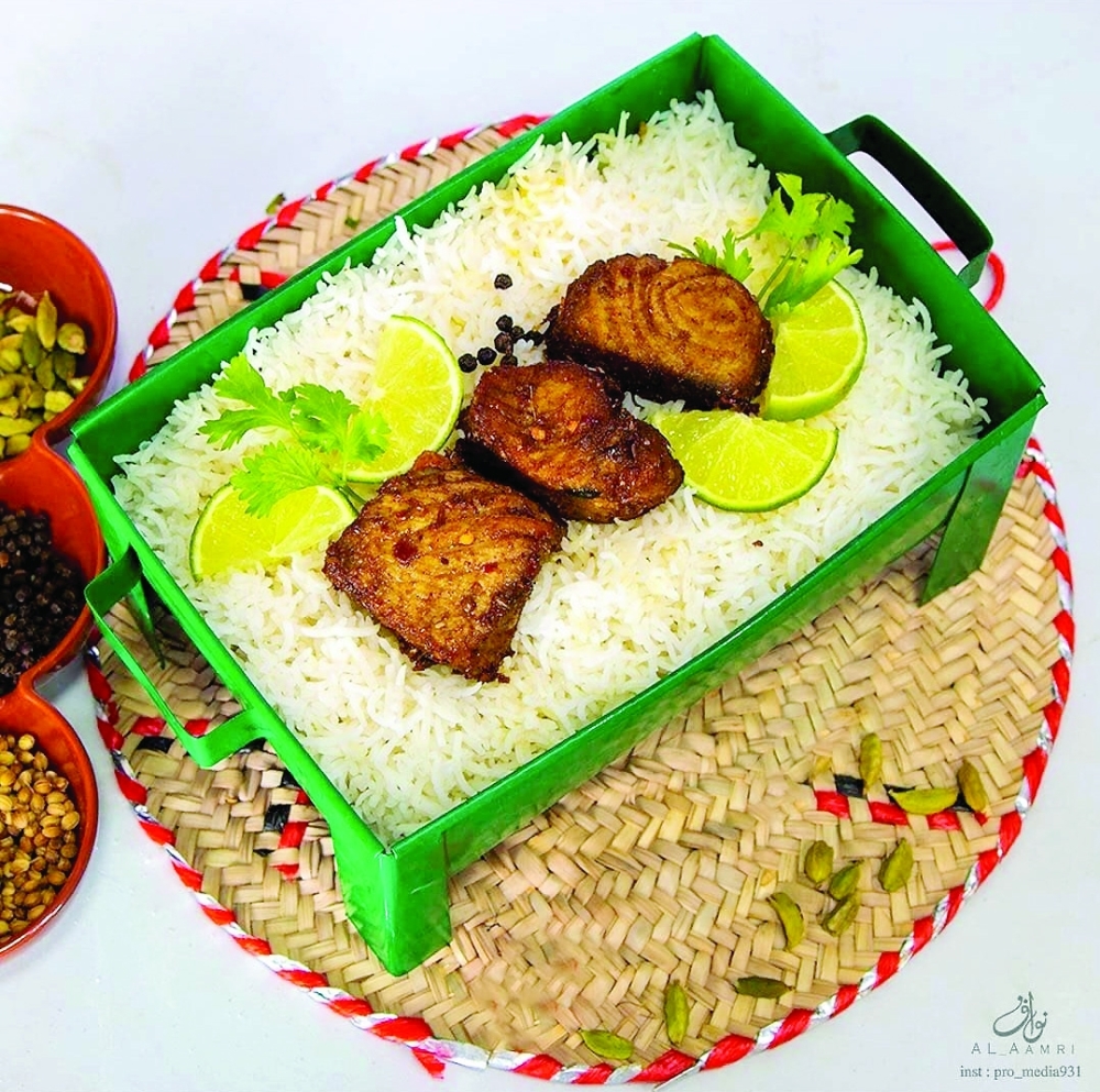 من الأطباق التي يقدمها مطعم قديم البريسم