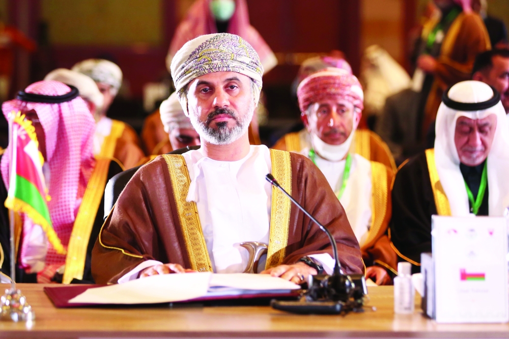 رئيس مجلس الشورى أثناء مشاركته في  ختام أعمال المؤتمر