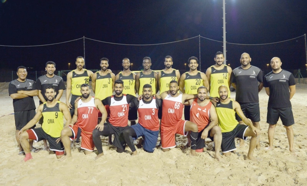 منتخبنا الوطني لكرة اليد الشاطئية