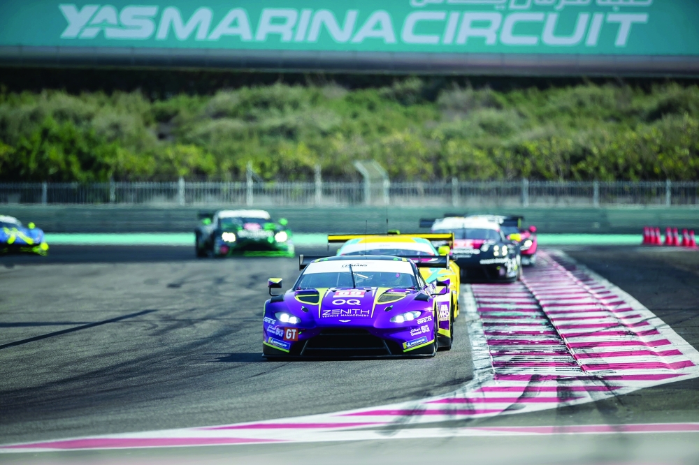 أحمد الحارثي في منافسات السباق