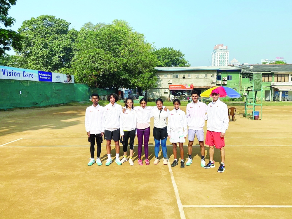 منتخبنا الوطني لناشئي التنس