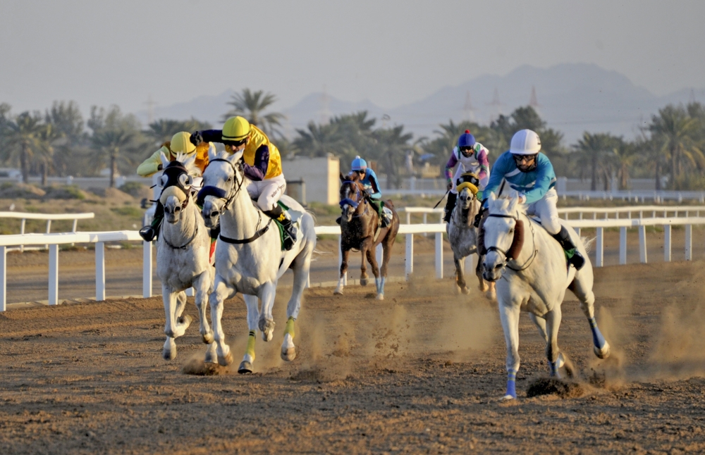 من سباقات الخيل السلطاني بالرحبة