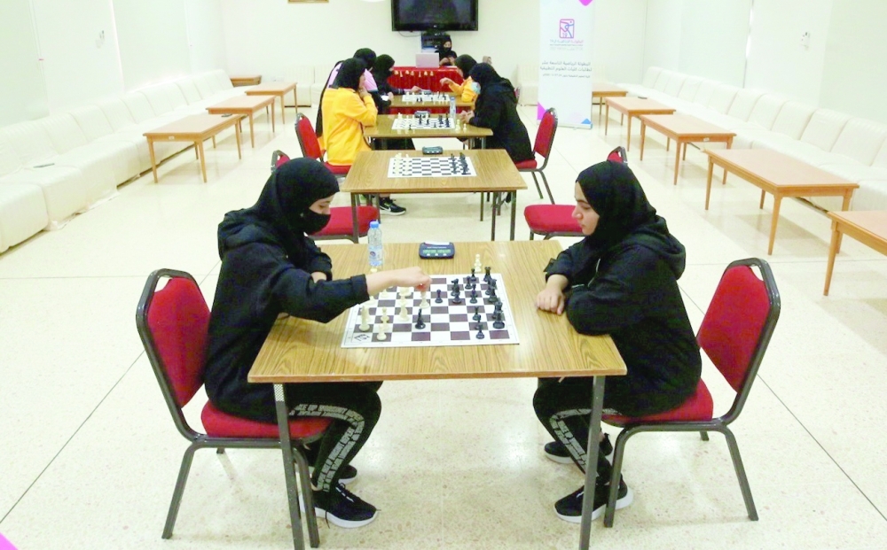 جانب من منافسات الشطرنج