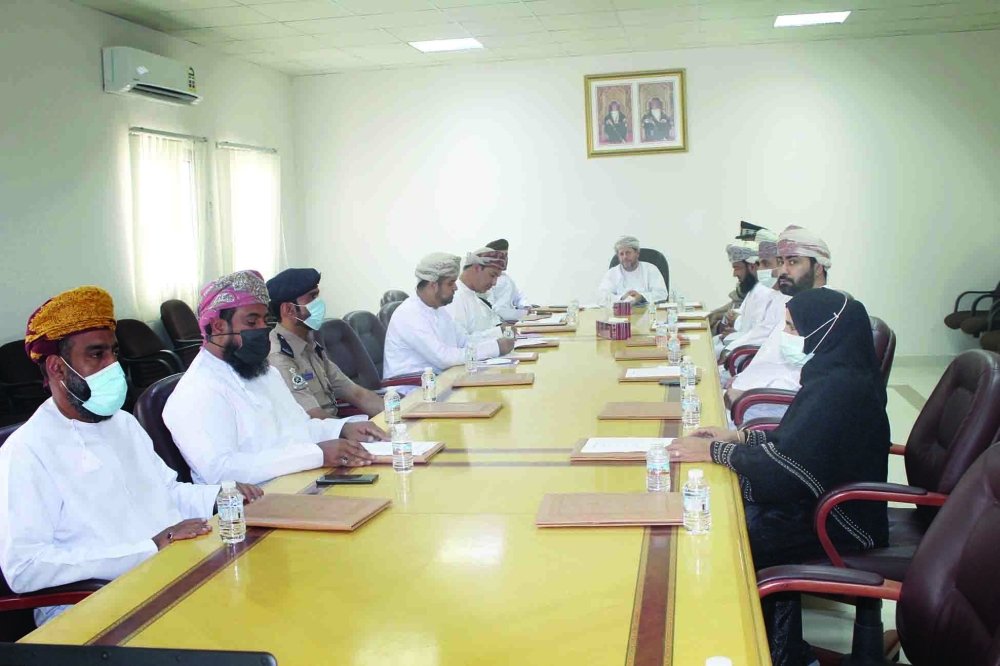 والي بدبد يترأس اللجنة
