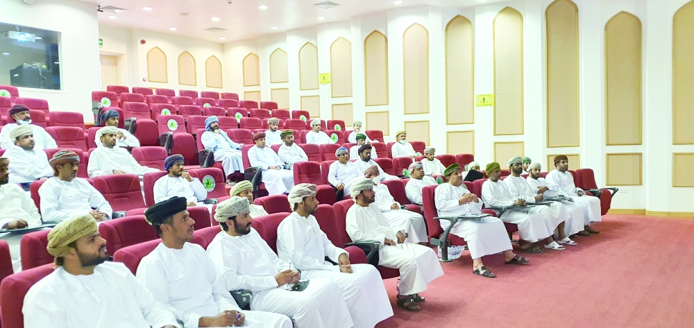 جانب من البرنامج التدريبي