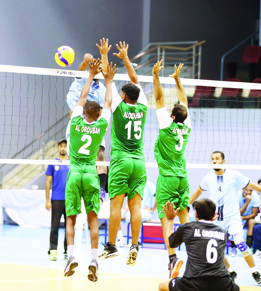 جانب من لقاءات مجيس بدوري الطائرة
