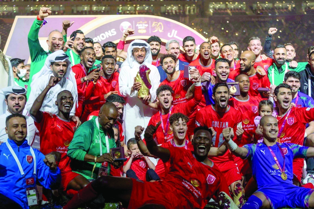 جانب من الإحتفال بالتتويج 