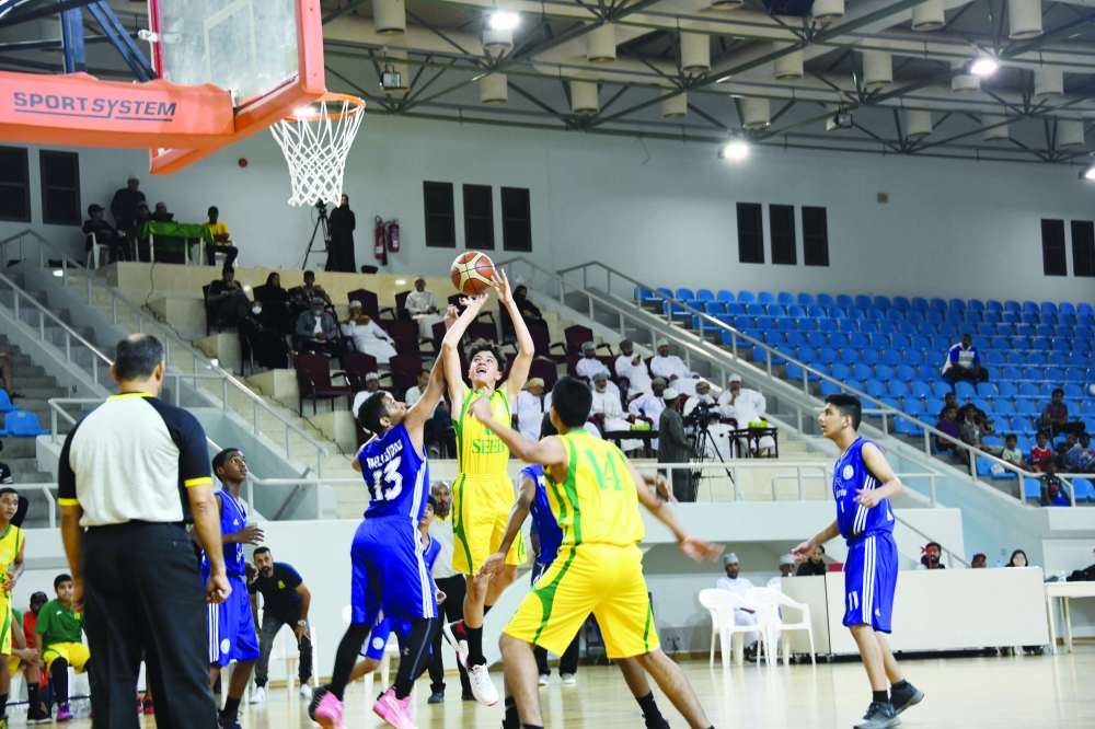 جانب من المباراة النهائية بين السيب وأهلي سداب