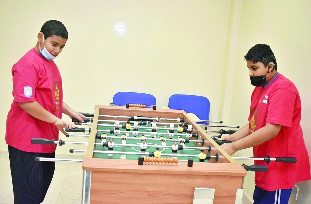 من فعاليات المهرجان الرياضي لذوي الاعاقة