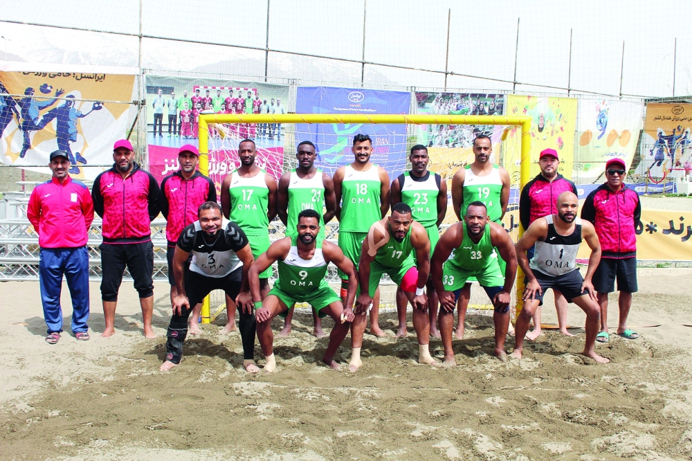 منتخبنا الوطني لكرة اليد الشاطئية