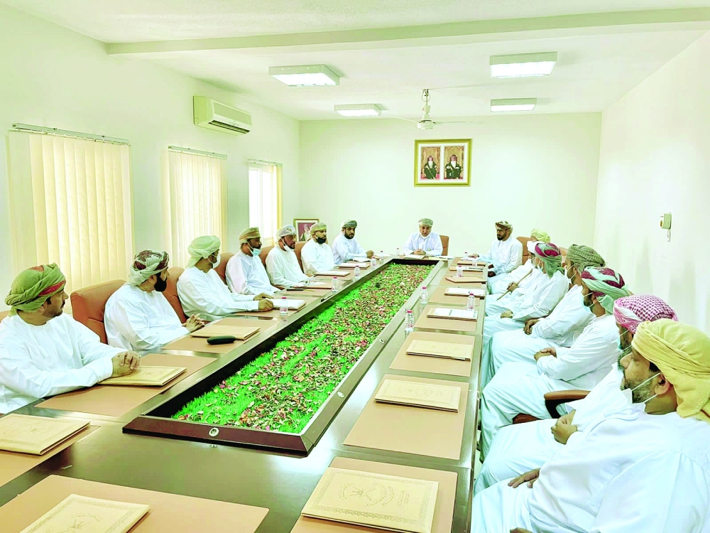 جانب من الاجتماع