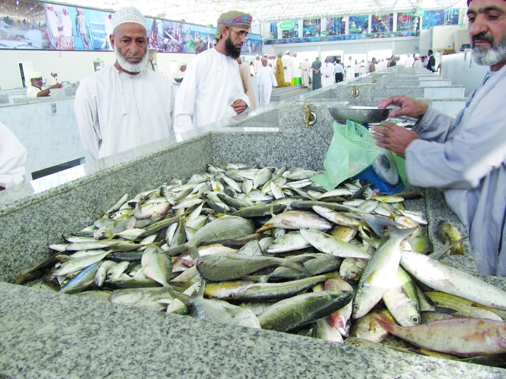 كميات مناسبة من الأسماك