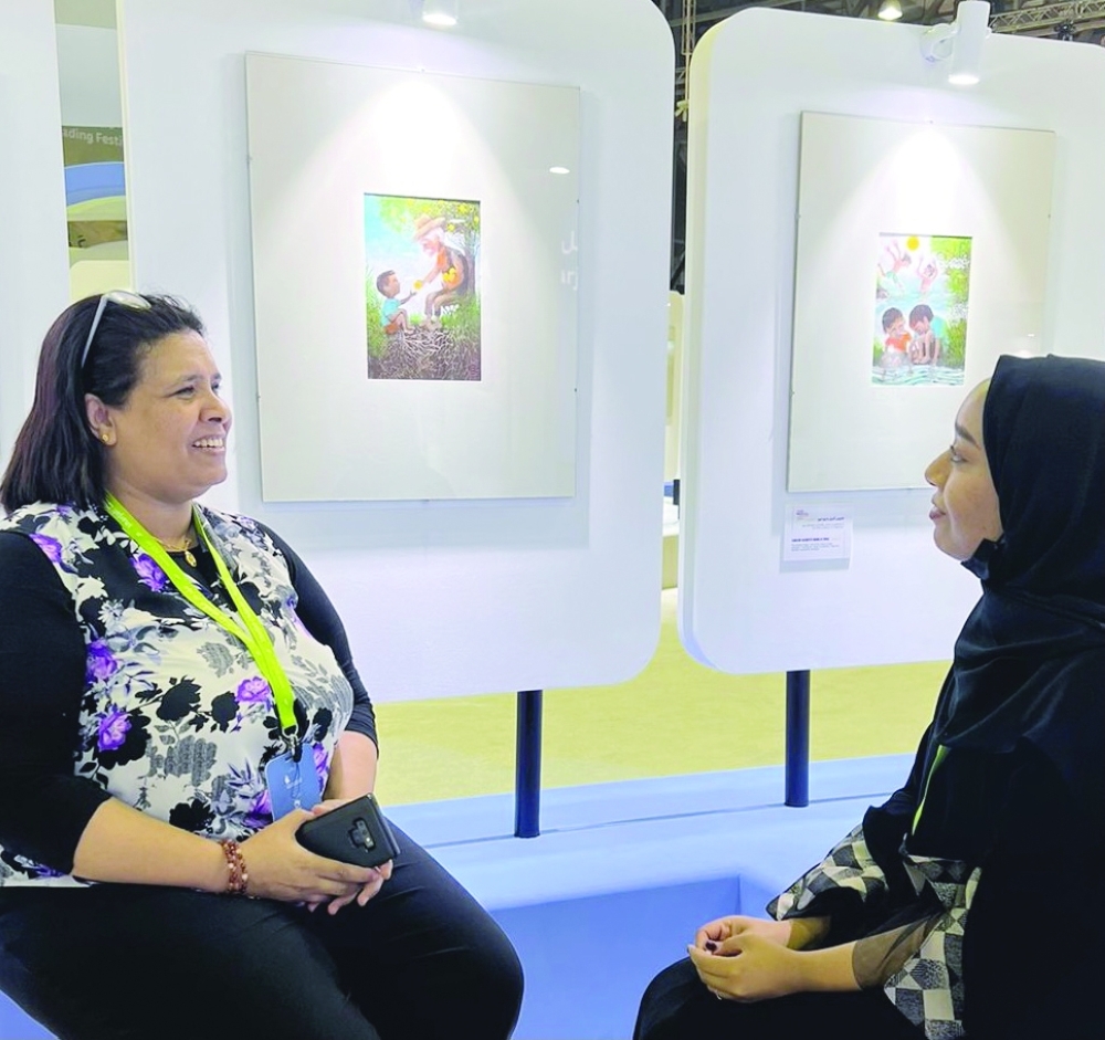 أثناء الحوار