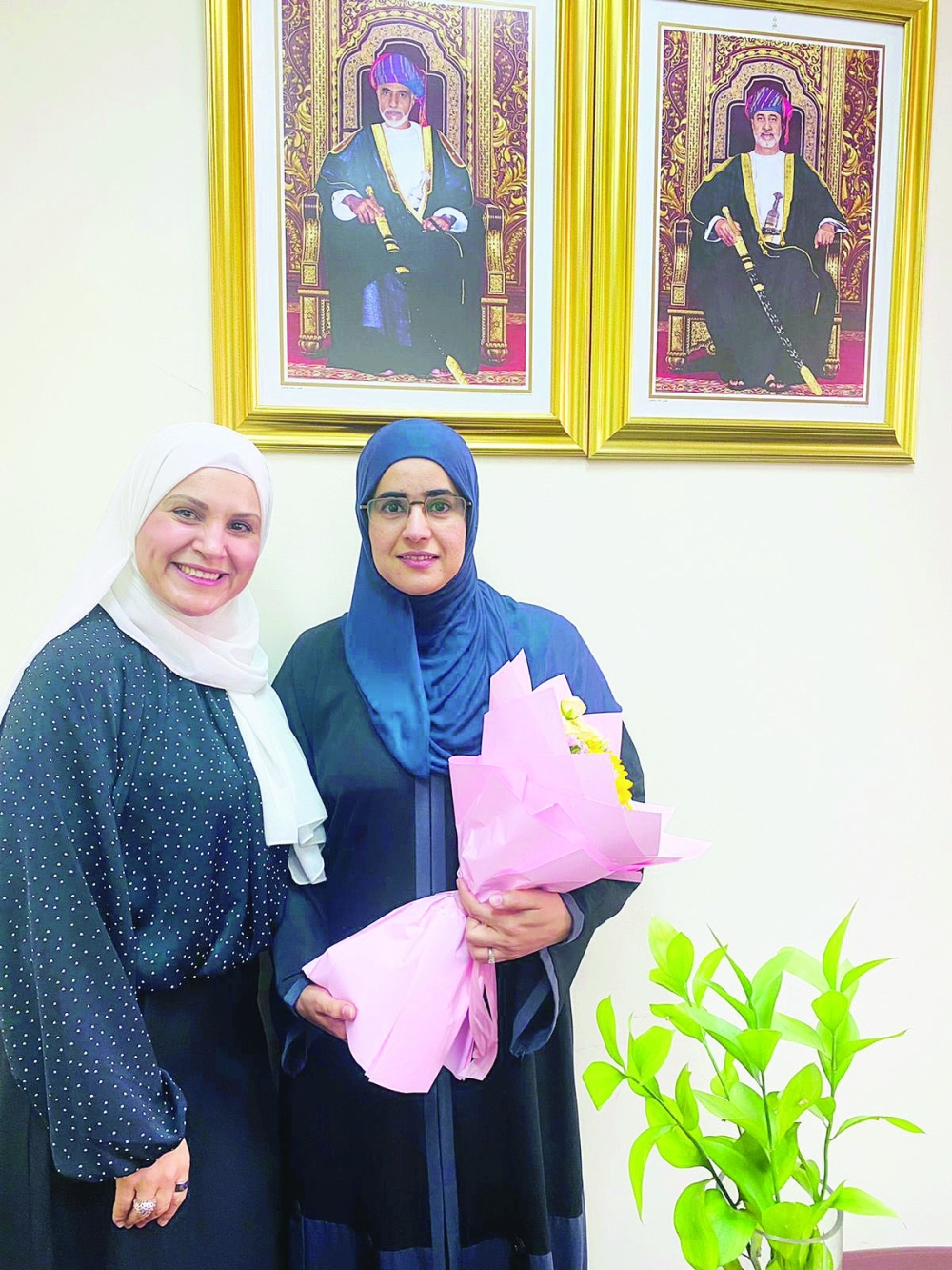 الطالبة نوال بنت ناصر العامرية