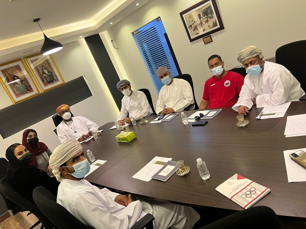 من اجتماع اللجنة العُمانية للرياضيين