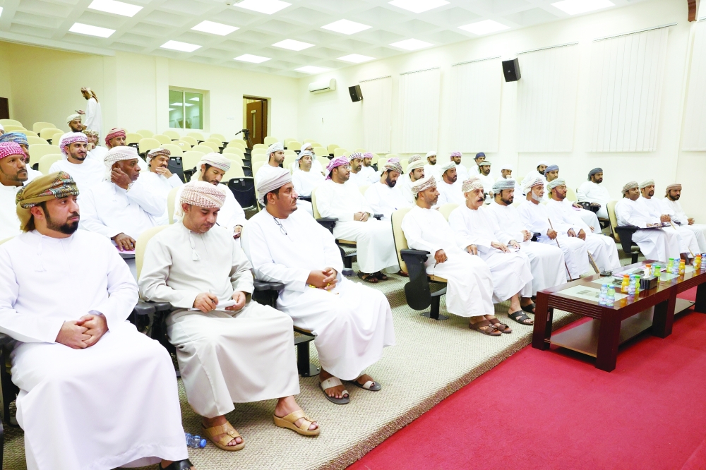 جانب من الحضور