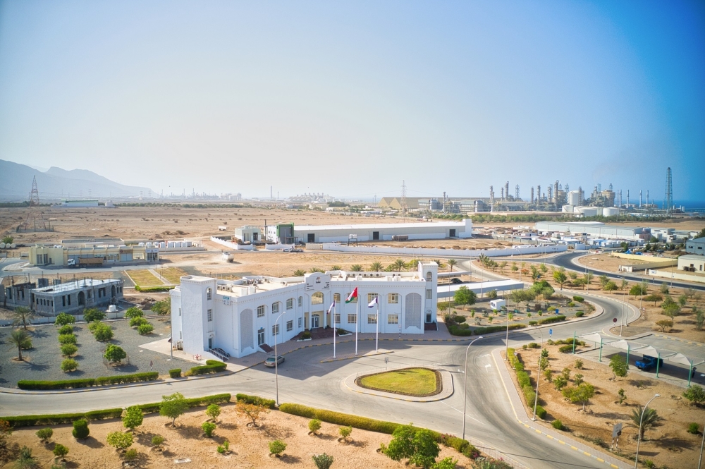 صورة حديثة لمدينة صور الصناعية
