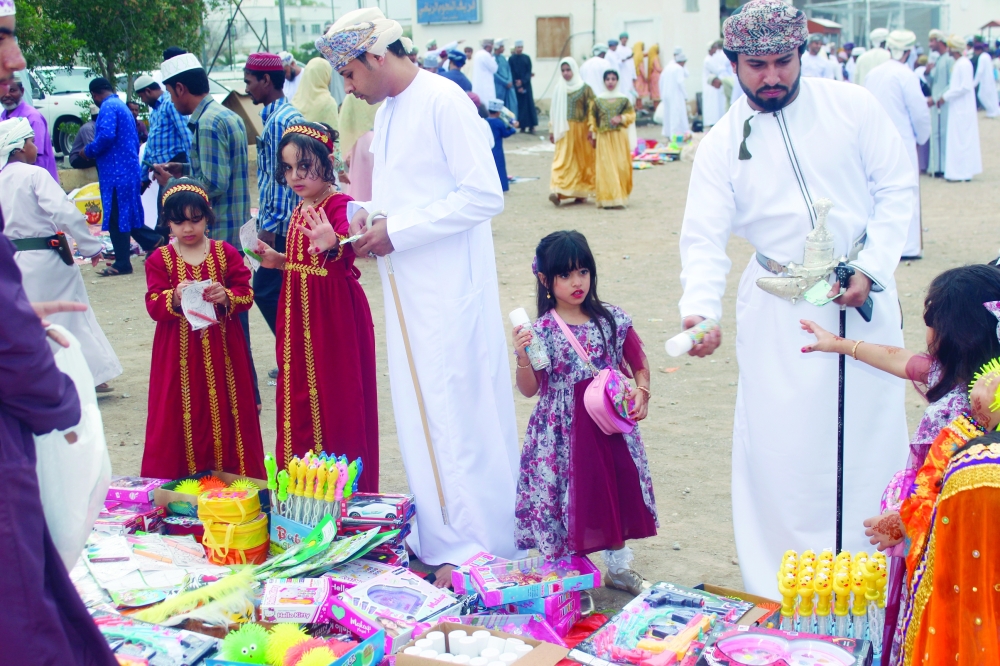 اللقطة من اسواق العيود في منح أمس 