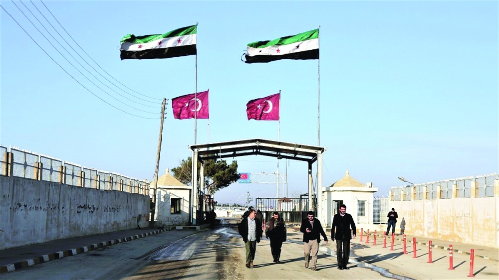 معبر باب الهوى على الحدود السورية التركية