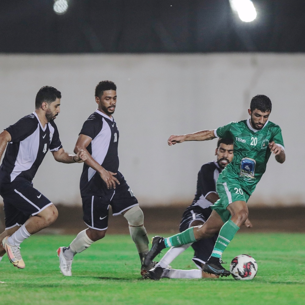 من اللقاءات الودية لنادي النهضة