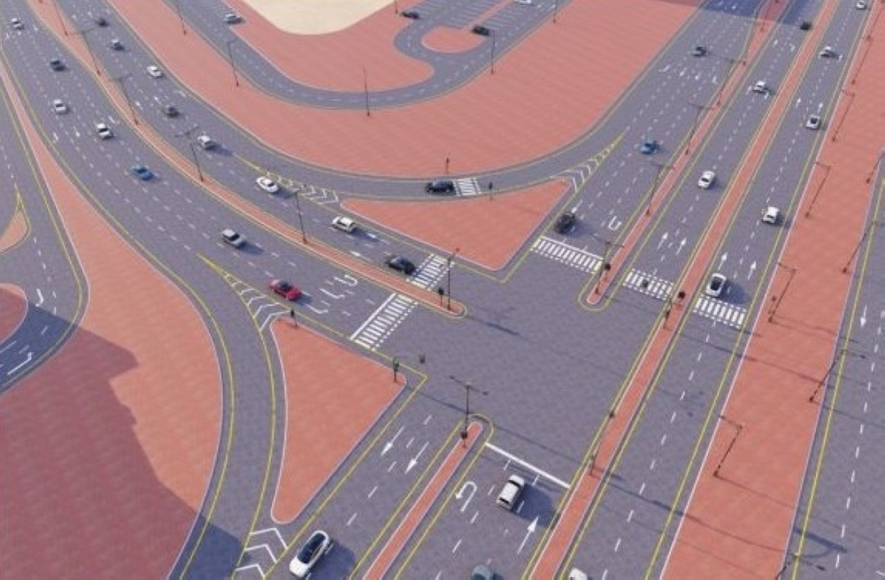  تطوير وتوسعة بعض الطرق الحيوية