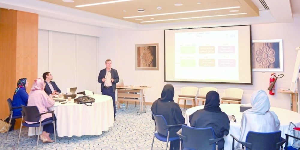 المشاركون في حلقة العمل