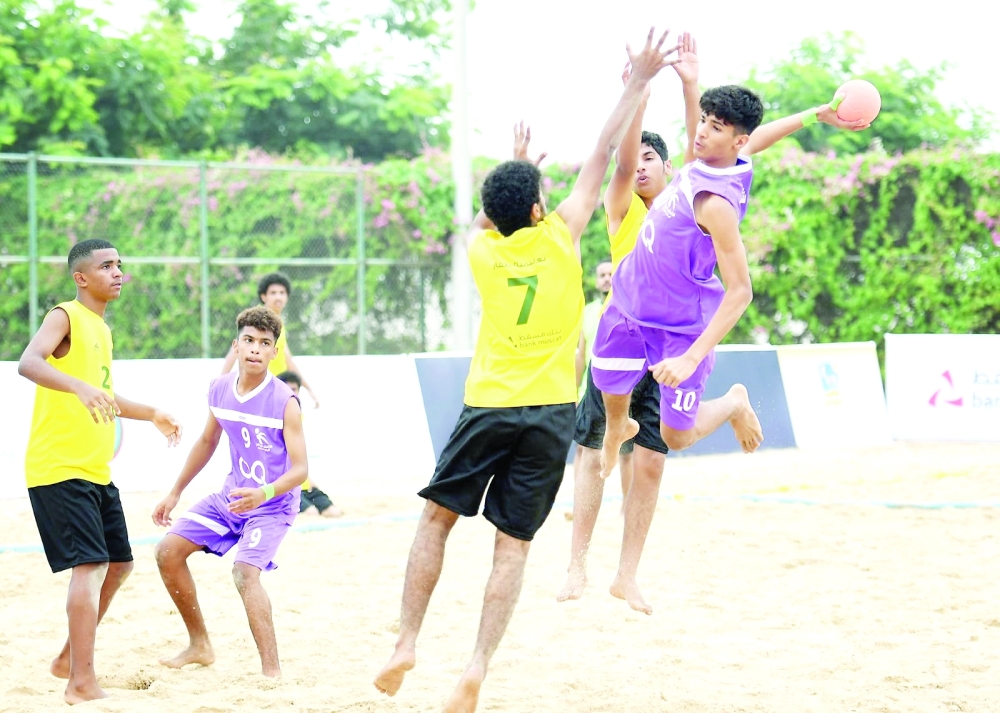 من لقاءات كرة اليد 