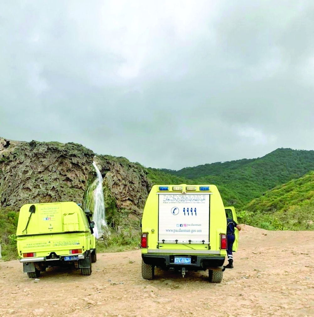 ضورة تجنب السباحة في الشلالات والعيون 