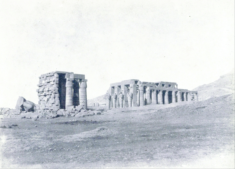 لوحة لمعبد الرامسيوم للفنان جون بيسلي غريني