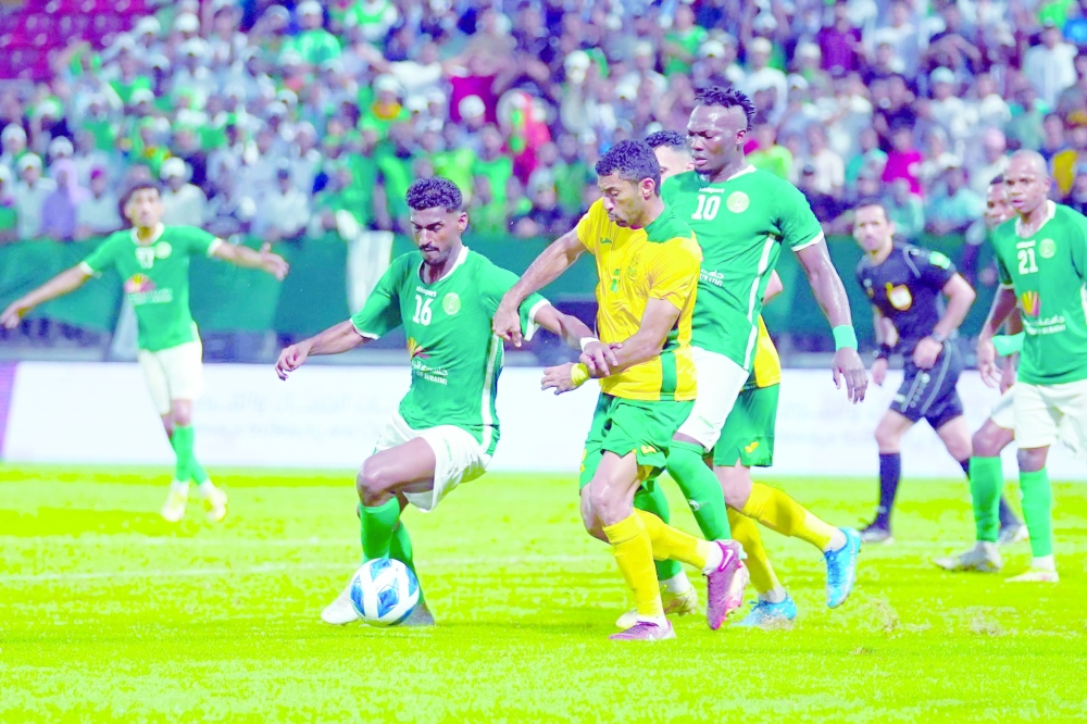 جانب من لقاء مباراة السوبر