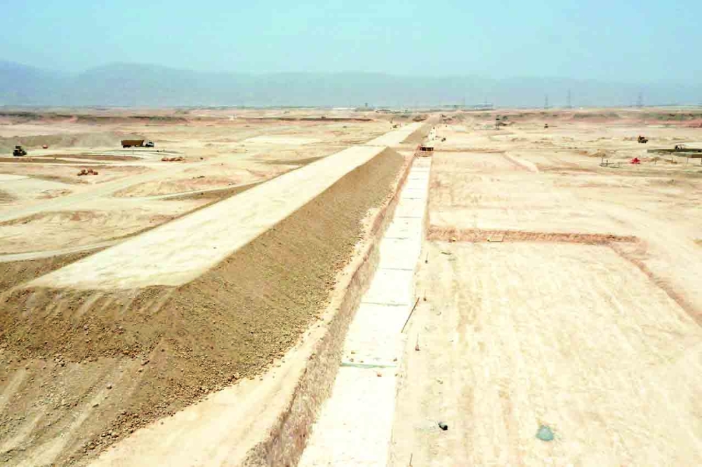 الأعمال الإنشائية للمشروع