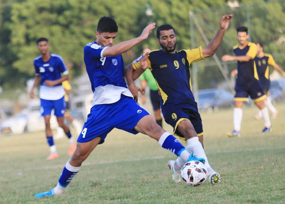 من اللقاء الودي بين صحم والاتفاق