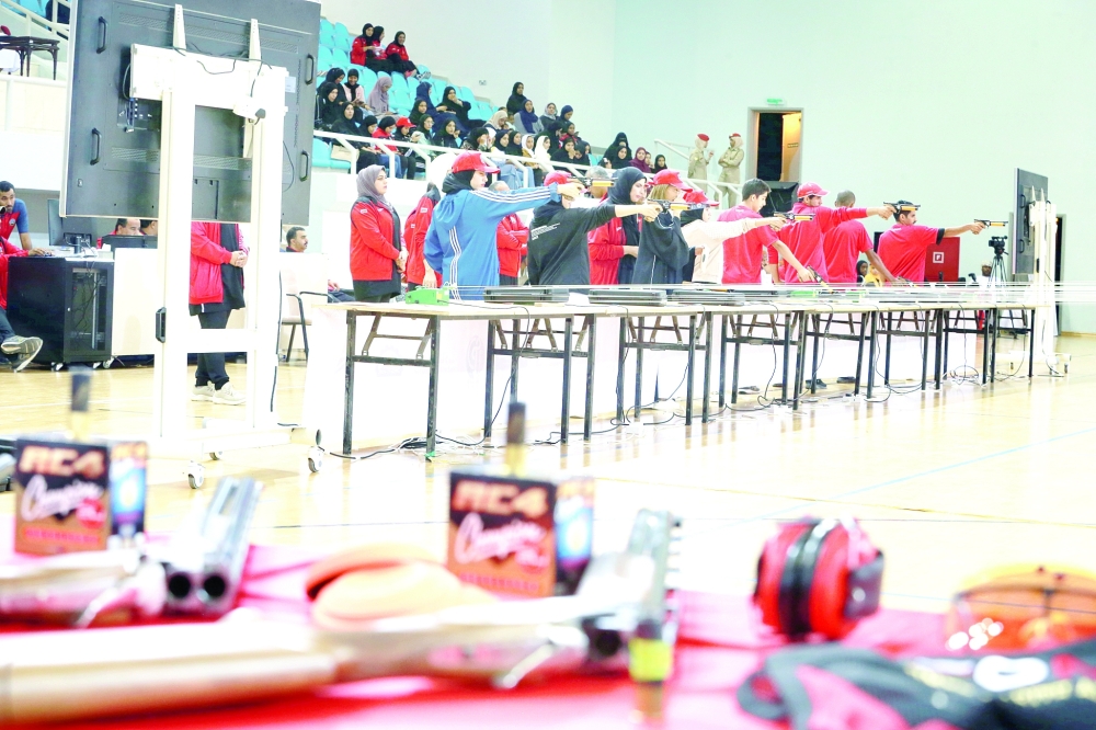 من منافسات اليوم الختامي للبطولة تصوير - حسين المقبالي