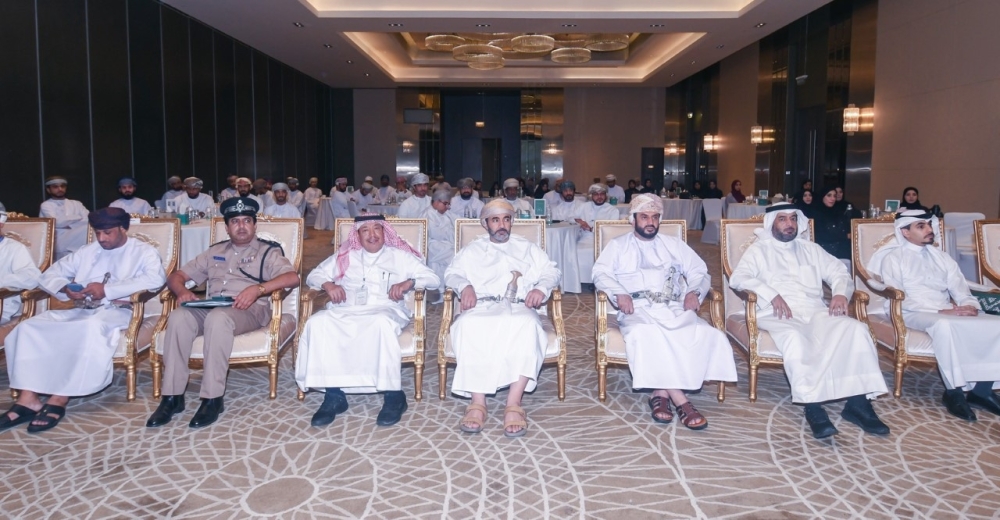 راعي حفل ختام الملتقى والحضور