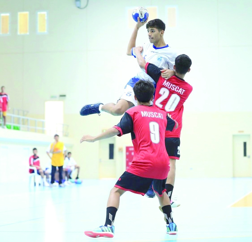 من منافسات دوري الناشئين