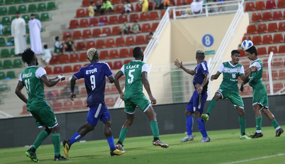 من لقاءات صحار في دوري عمانتل