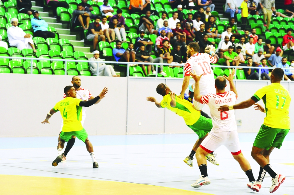 من المباريات الماضية دوري اليد