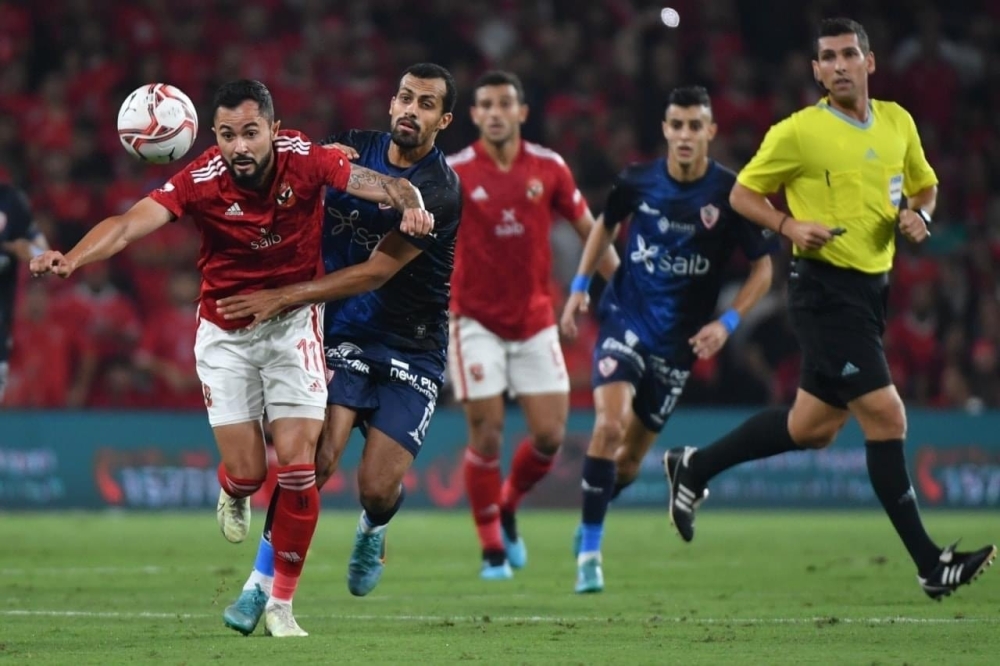 من لقاء الأهلي والزمالك