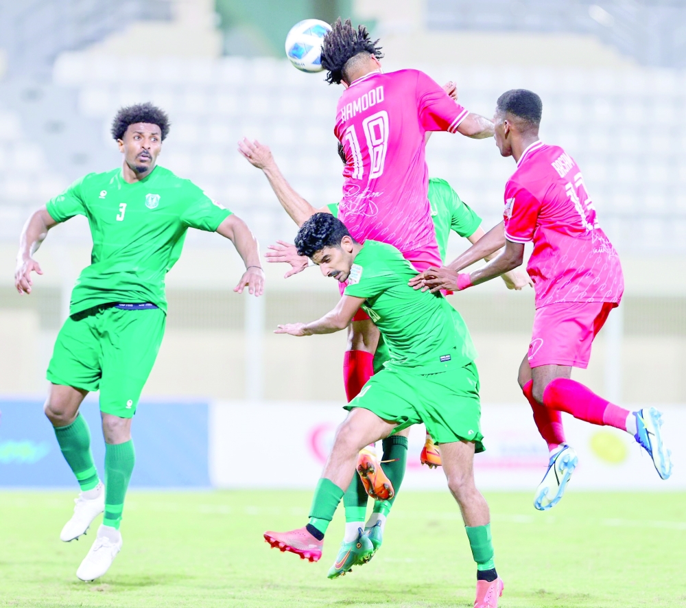 من لقاء المصنعة في مسابقة الكأس